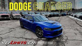 2021 Dodge charger R/T | ASMR | PoV Test Drive #15 | 4K | REVLIMITS.CA