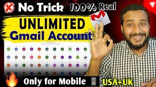 How to create unlimited gmail account 2024 | Unlimited USA Gmail Trick without Number Verification 