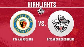 Highlights - 15.09.2024 -  ESV Kaufbeuren - Eisbären Regensburg