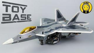 U.S. Air Force F22 Starscream Transformers Repaint MPM10 Starscream F22 aircraft robot toys