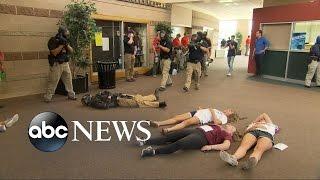 Police Practice Active Shooting Drill at Colorado High School