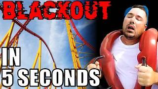 The FEAR of Blacking Out on a Roller Coaster