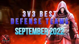 Tips for Building the Best 3v3 GAC Defense Teams  #SWGOH #GA #3v3