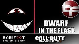 COD Black Ops 2 Emblem Tutorial - Dwarf in the flask