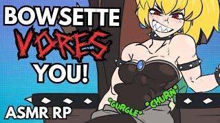 VORED by Bowsette! F4A ASMR Roleplay [Vore] [FDom] [Stomach Sounds]