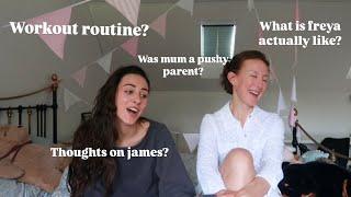 Answering your Qs (with Mum)