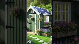 Stunning Garden Shed Design Idea to Upgrade Your Outdoor Space 2 #diy #shed #relax  #tinyhouse