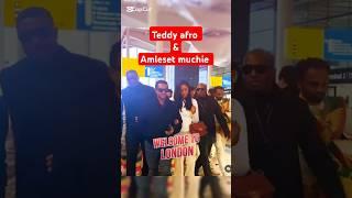 Amleset muchie & teddy afro in London #habesha #song #music