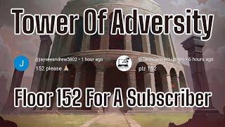 Tower Of Adversity Floors 152 (For A Subscriber) Black Clover M