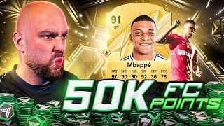 50K FC Points Decides My Team w/ 91 KYLIAN MBAPPÉ!