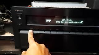 Onkyo 818 freezes, no sound but video still playing!