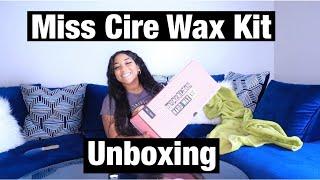 Miss Cire Brazilian Hard Wax Kit | PROFESSIONAL WAX KIT UNBOXING