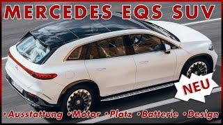 2022 Mercedes EQS SUV Premiere - Das elektrische S-Klasse SUV | Sitzprobe Kurzvorstellung Deutsch