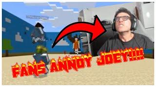 Fans Annoy JoeyRahmz in Minecraft Squid Game!!! #shorts #joeyrahmz #squidgame #squidgames #minecraft