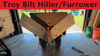 Using A Troy Bilt Hiller/Furrower | Garden Update | Man About Home