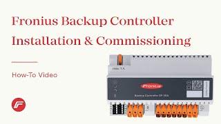 How-To Video: Fronius Backup Controller - Installation & Commissioning