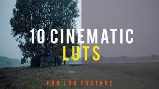 10 Cinematic LUTs (FREE Download!)