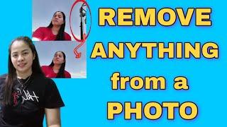 How to Remove anything from a photo|Xris Tutorials