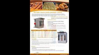 42 Tray Rotary Rack Oven Best Quality Best Rate