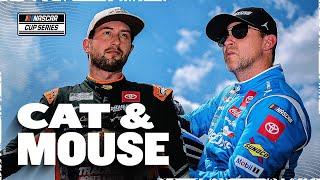Chase Briscoe Holds Off Denny Hamlin on Fumes | 2025 NASCAR Cup Series at Pocono