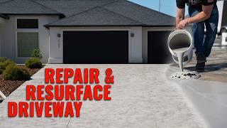 How to Resurface Your Driveway | Step-by-Step Guide