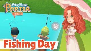 My Time at Portia Mobile — Fishing Day