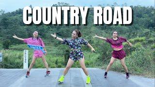 COUNTRY ROAD (Reggaeton) beats by ECS | Dance Workout ft. Danza Carol Angels