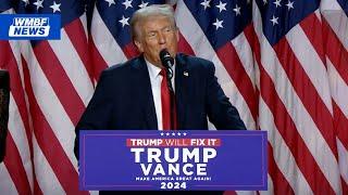 Trump declared winner of 2024 election