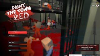 Играю с другом в Paint The Town Red