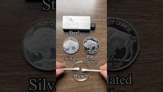 Bleach Test - Tarnishes Silver ️