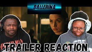 From the World of John Wick: Ballerina (2025) Official Trailer | REACTION