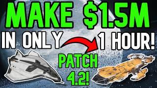 $1.5M/Hr ULTIMATE BEGINNER GUIDE FOR STAR CITIZEN 4.2! BEST MONEY METHOD *EASY* *NEW PATCH 4.2!*