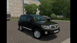 City Car Driving - Toyota Land Cruiser 200 (2008). Test Drive.