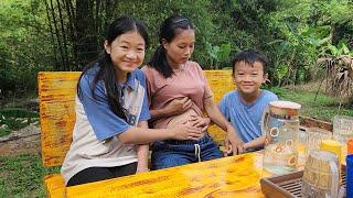 planting a fence. Hue Tuyen Quang is 4 months pregnant