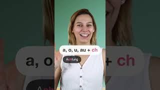 How to pronounce ch in 