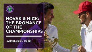 Novak Djokovic and Nick Kyrgios: The Bromance | Wimbledon 2022