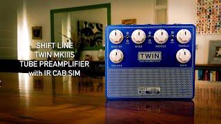 SHIFT LINE TWIN MKIIIS Tube Preamplifier with IR-based Cabinet Simulation