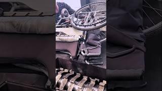 Massive Shredder Destroys Bike Wheels Instantly #MoldingFails #craftsmanedge #shorts