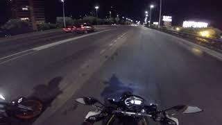 KTM 390 vs YAMAHA MT03 --1