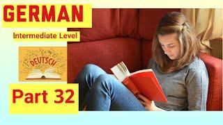 German Word List  intermediate level  - Part 32