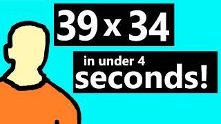 Fast Math Trick:: Multiply Two-Digit Numbers in Seconds!