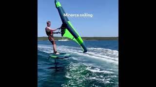 Wing foil minorca sailing #wingfoil #wingfoiling #minorcasailing