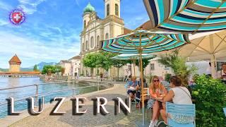 LUZERN SCHWEIZ  Entdecken Sie die Schönheit der Altstadt / Zentrum, Reussbrücken und Seeufer