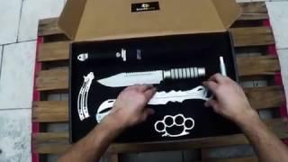 EPIC CHROME TACTICAL KNIFE BOX!