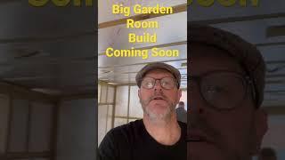 Big garden room build coming soon to the channel. #gardenroom #summerhouse #carpentry #woodworking