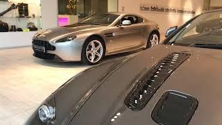 Aston Martin Leeds - V8 Vantage Coupe in Tungsten Silver