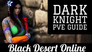 Dark Knight Succession PvE Guide • Skill Rotation • Add Ons • Crystals • Black Desert Online • BDO