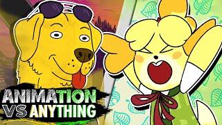 Mr. Peanutbutter vs Isabelle - Rap Battle (ANIMATION VS ANYTHING)