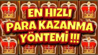  EN HIZLI PARA KAZANMA YÖNTEMİ !!!  SLOT OYUNLARI  40 SHINING CROWN 