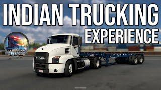 Indian Trucking Experience in American Truck Simulator  | ATS Realistic Gameplay